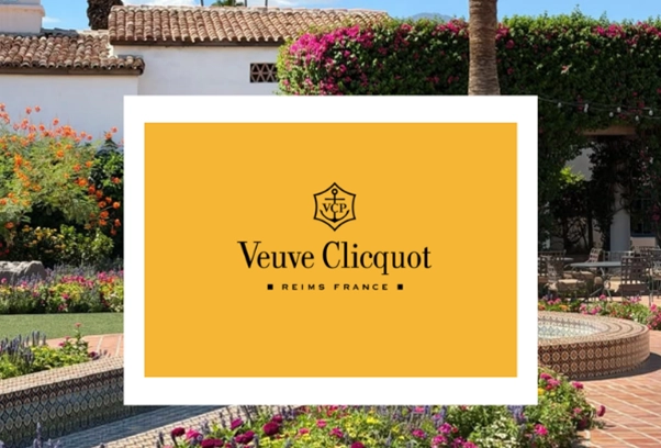 LaQuinta Veuve Clicquot cart