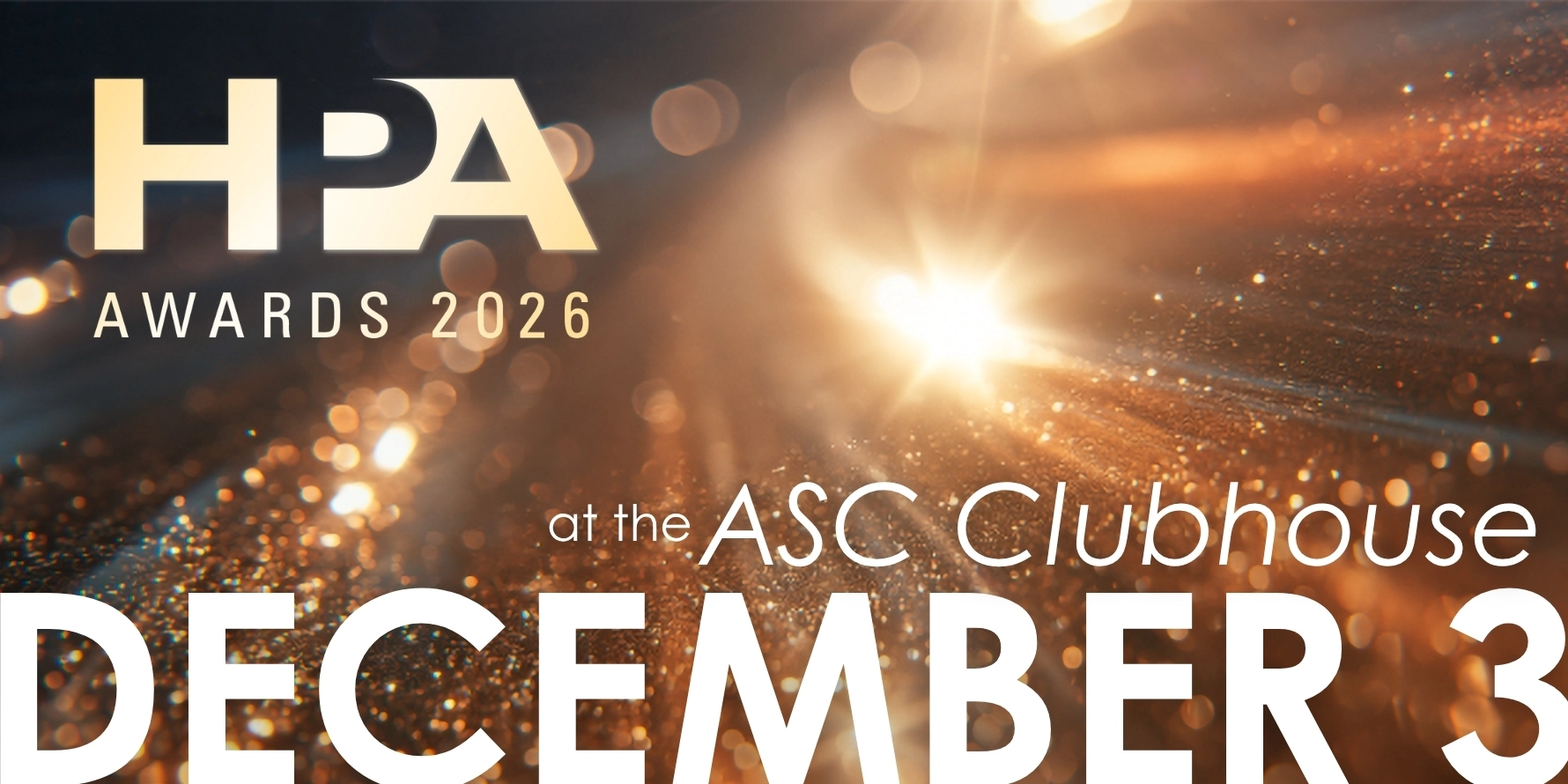 HPA Awards 2026 at the ASC Clubhouse December 3